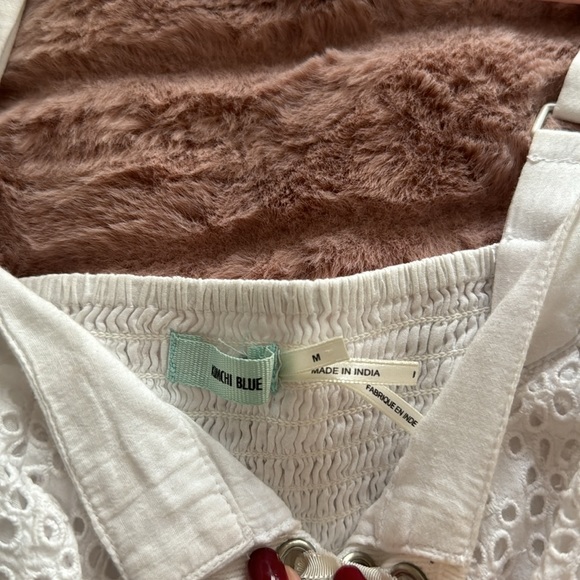 KIMCHI BLUE EYELET ROMPER - Picture 3 of 3